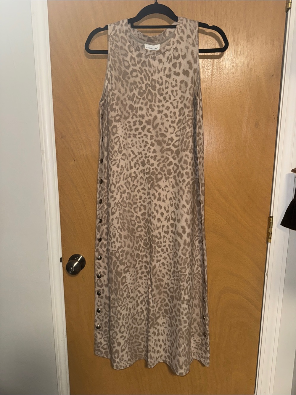 Entro Leopard Print Dress